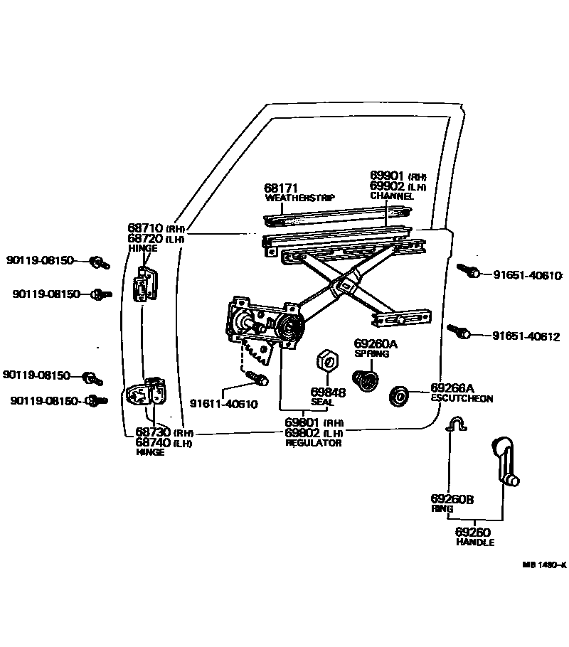 Parts diagram