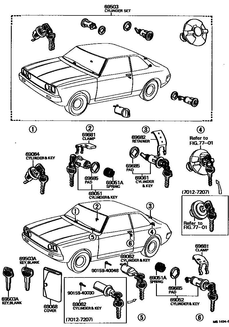 Parts diagram