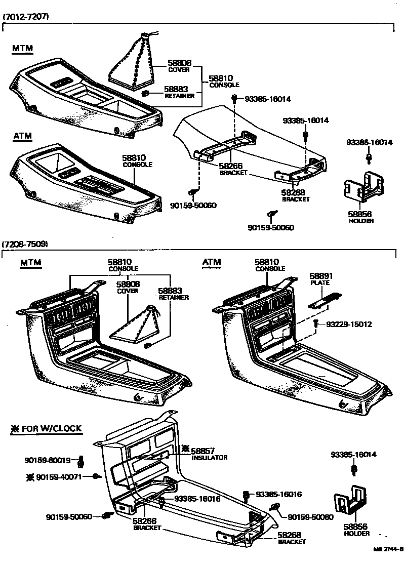 Parts diagram