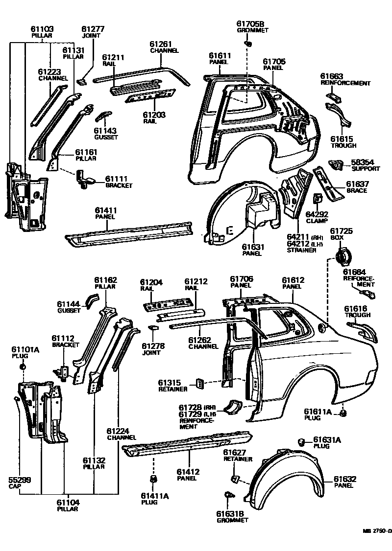 Parts diagram