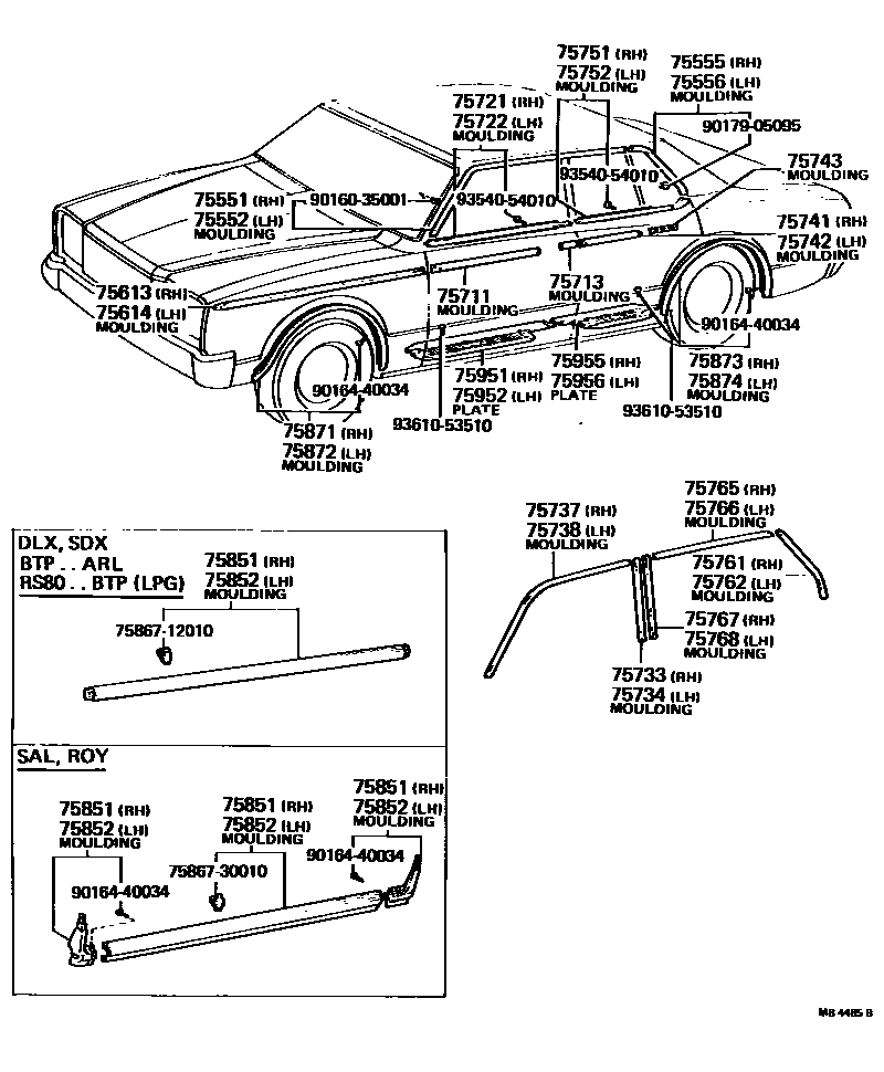 Parts diagram