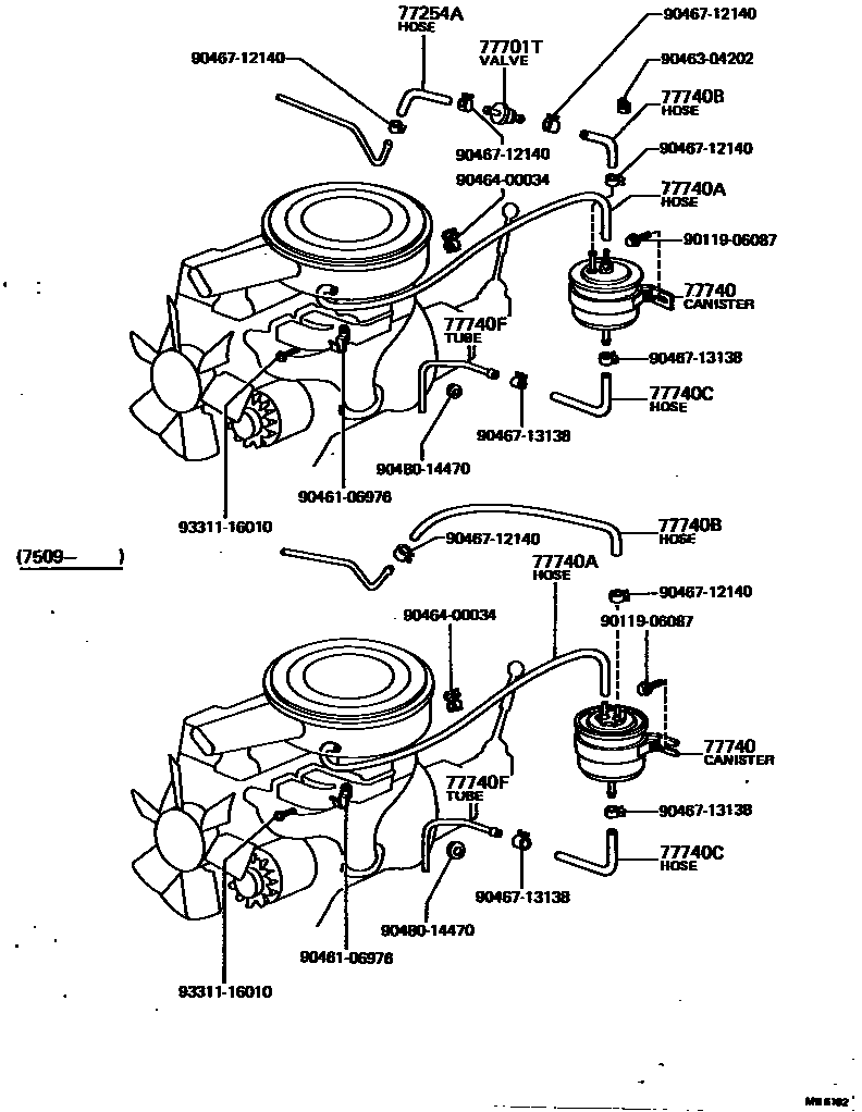 Parts diagram