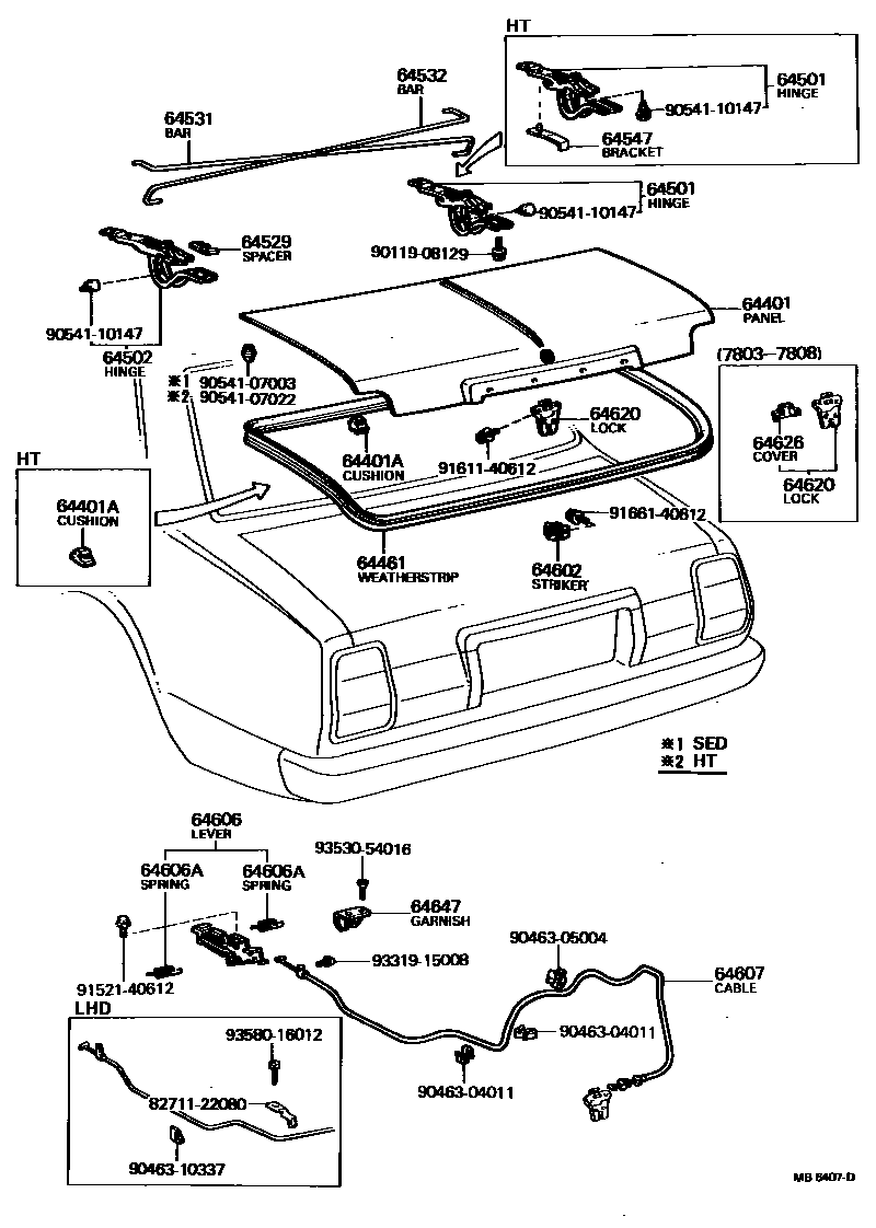 Parts diagram