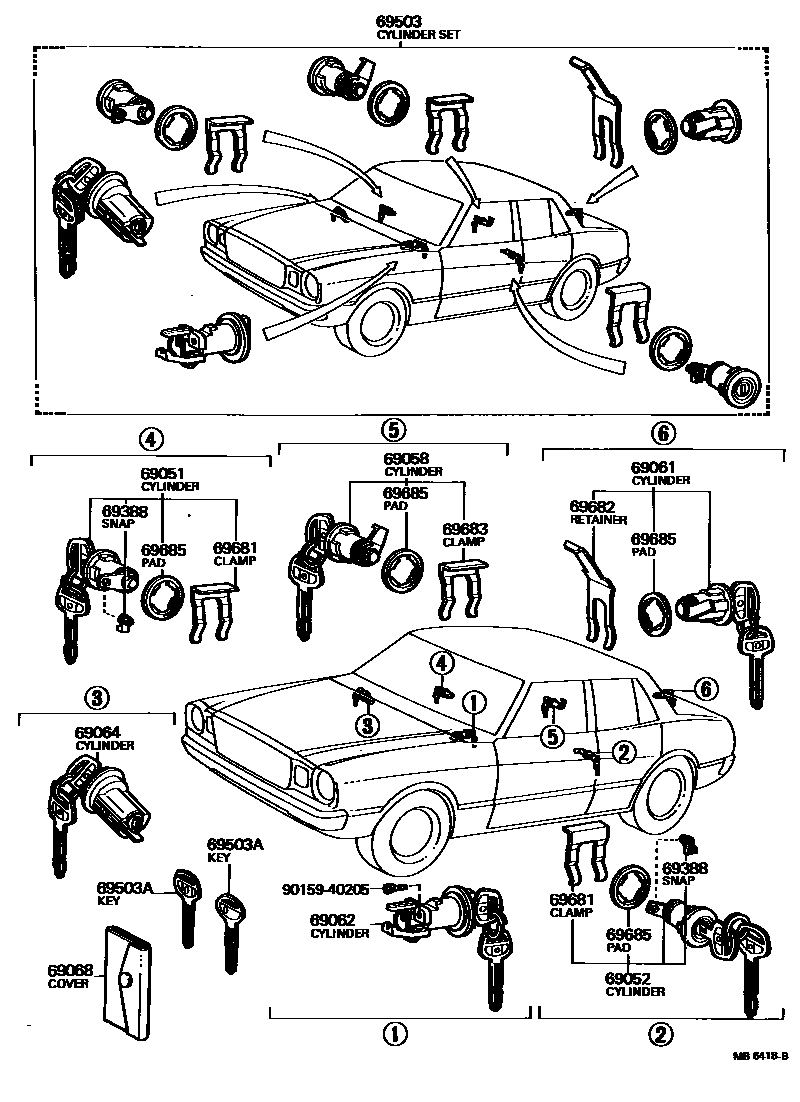 Parts diagram