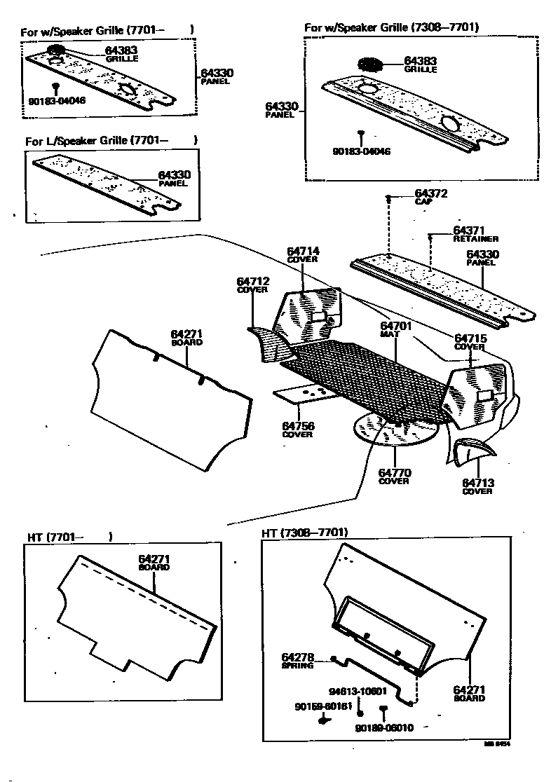 Parts diagram