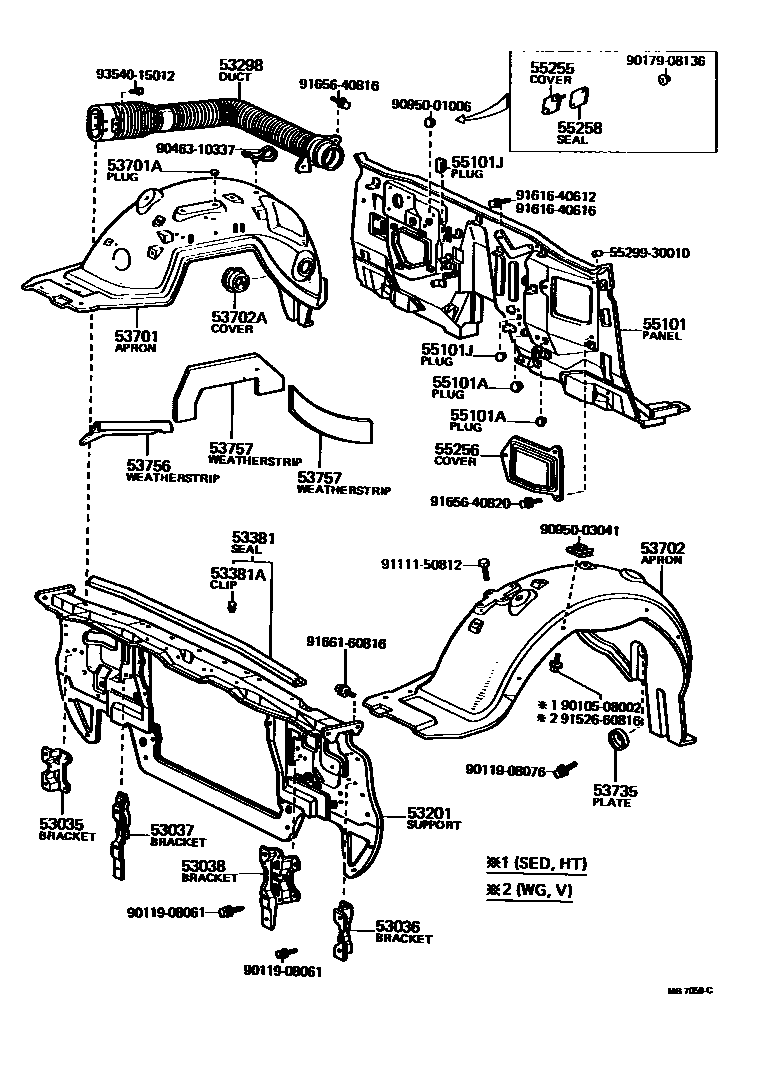 Parts diagram