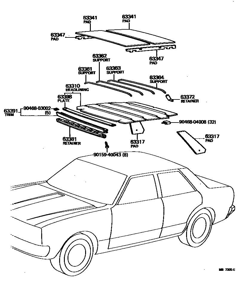 Parts diagram