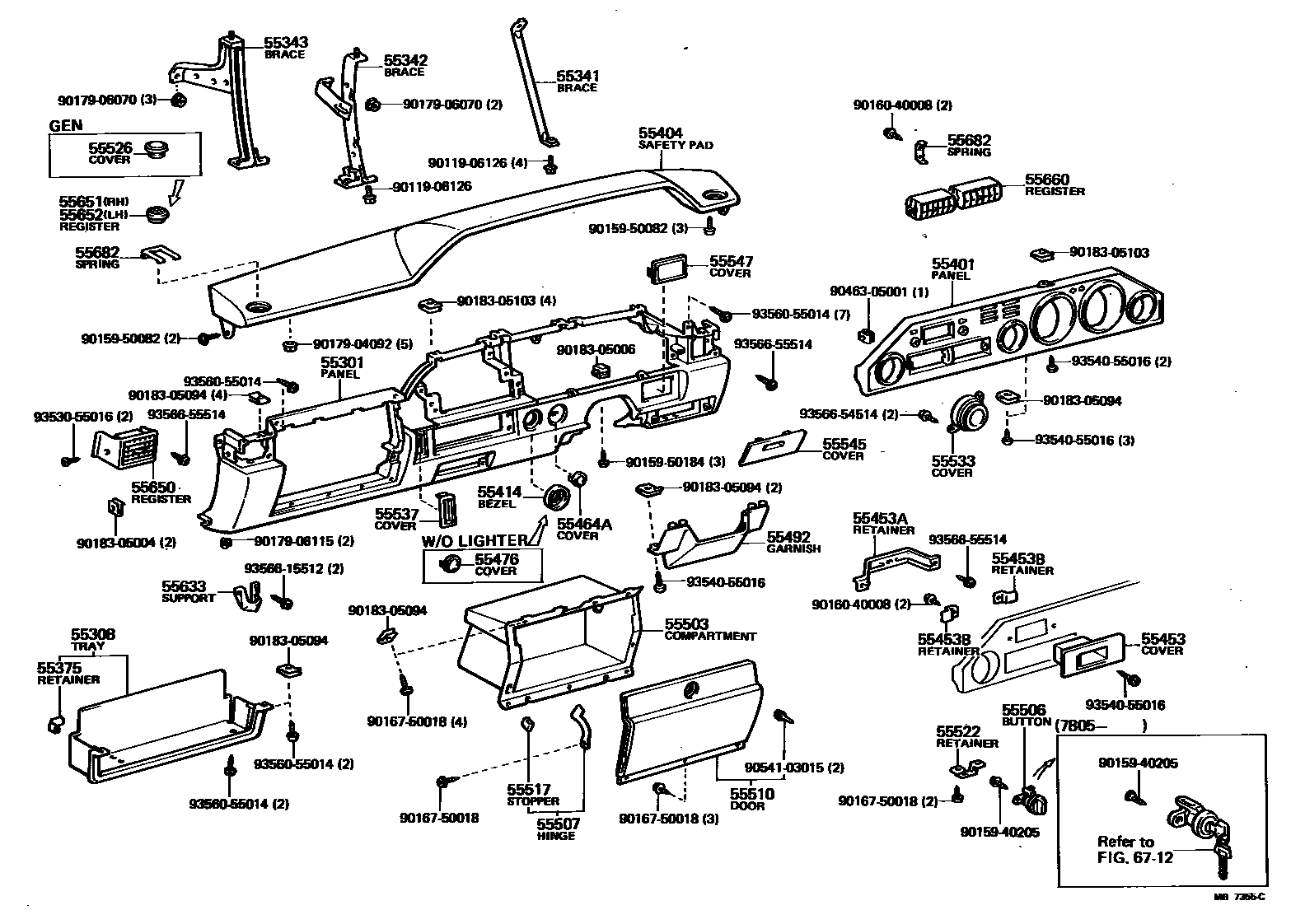 Parts diagram