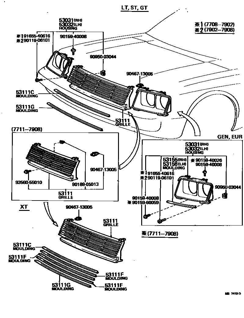 Parts diagram