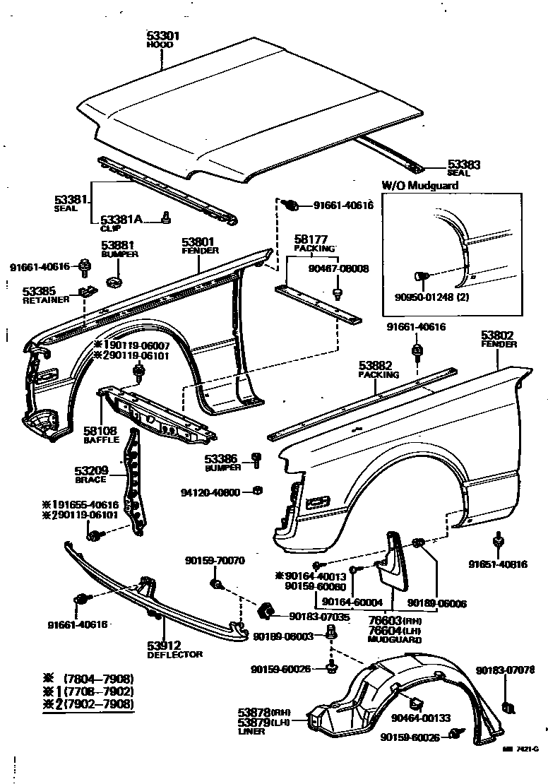 Parts diagram