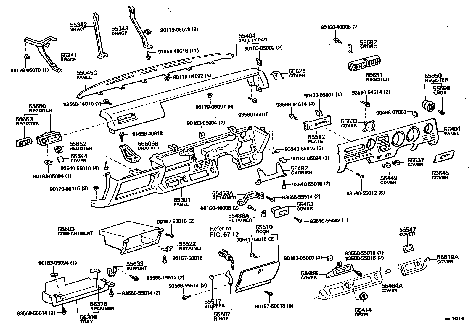 Parts diagram
