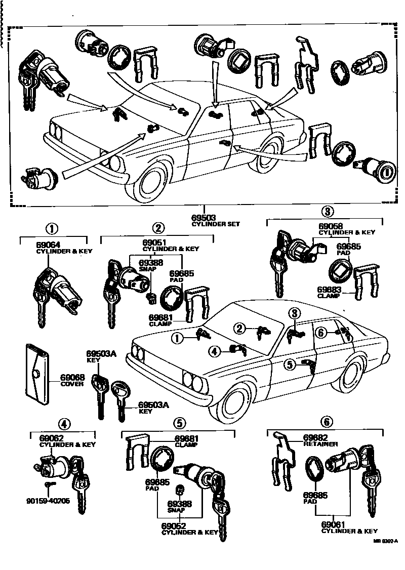 Parts diagram