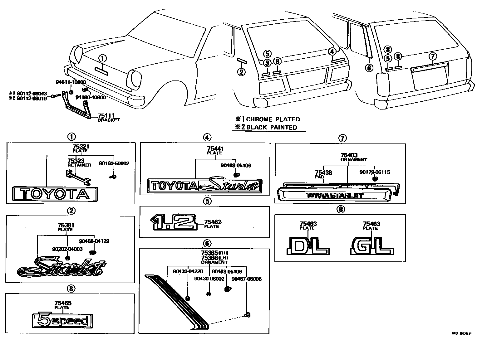 Parts diagram