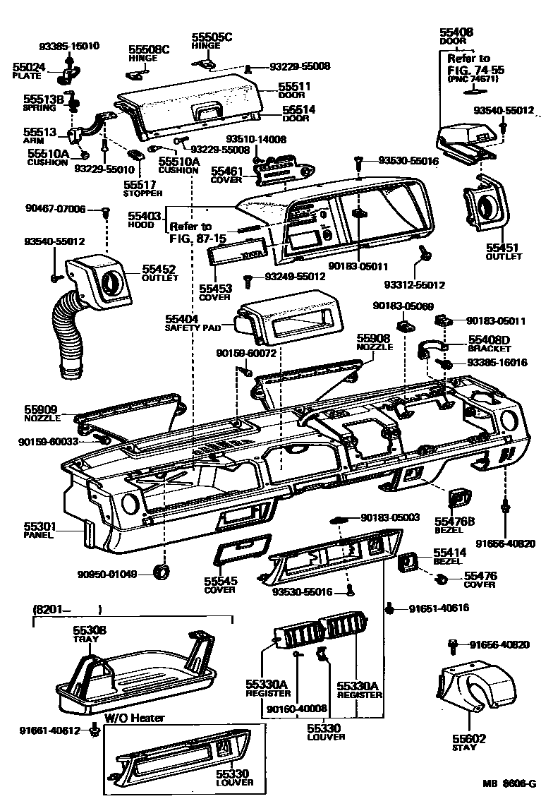 Parts diagram