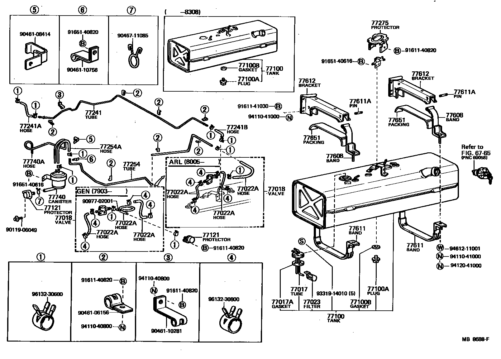 Parts diagram