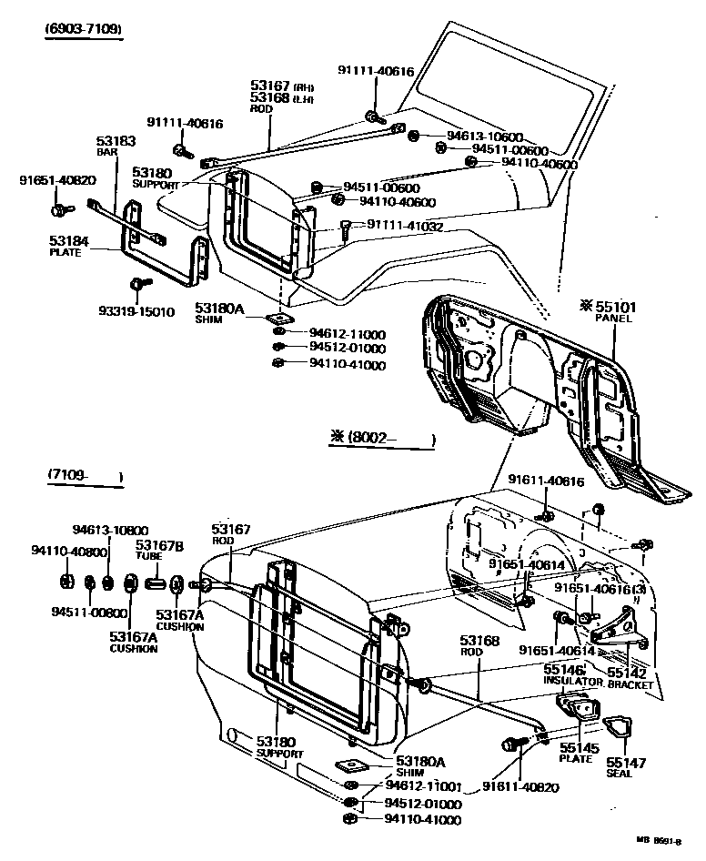 Parts diagram