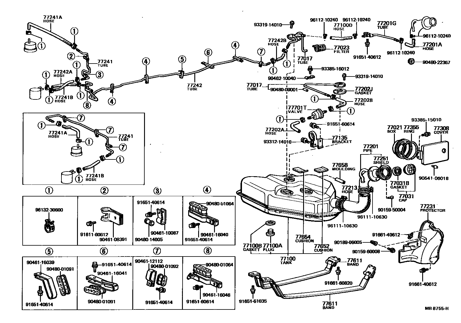 Parts diagram