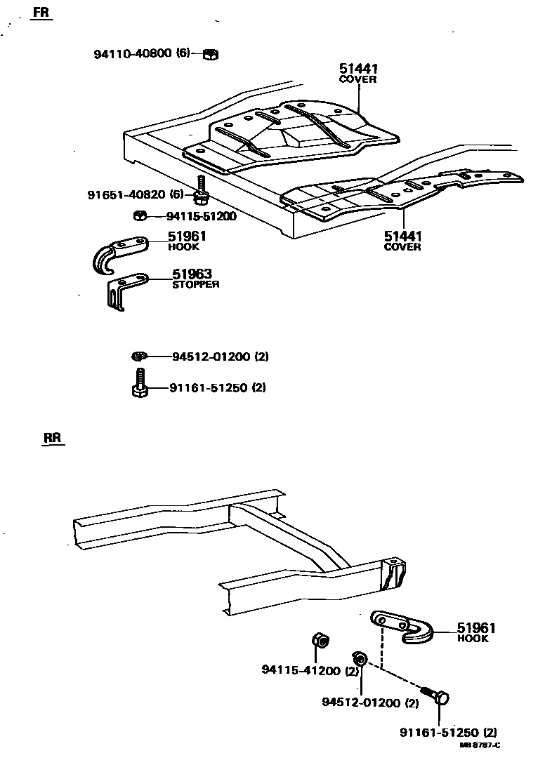 Parts diagram