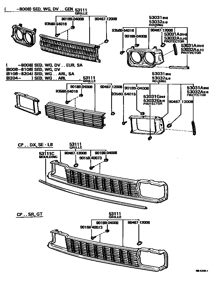 Parts diagram
