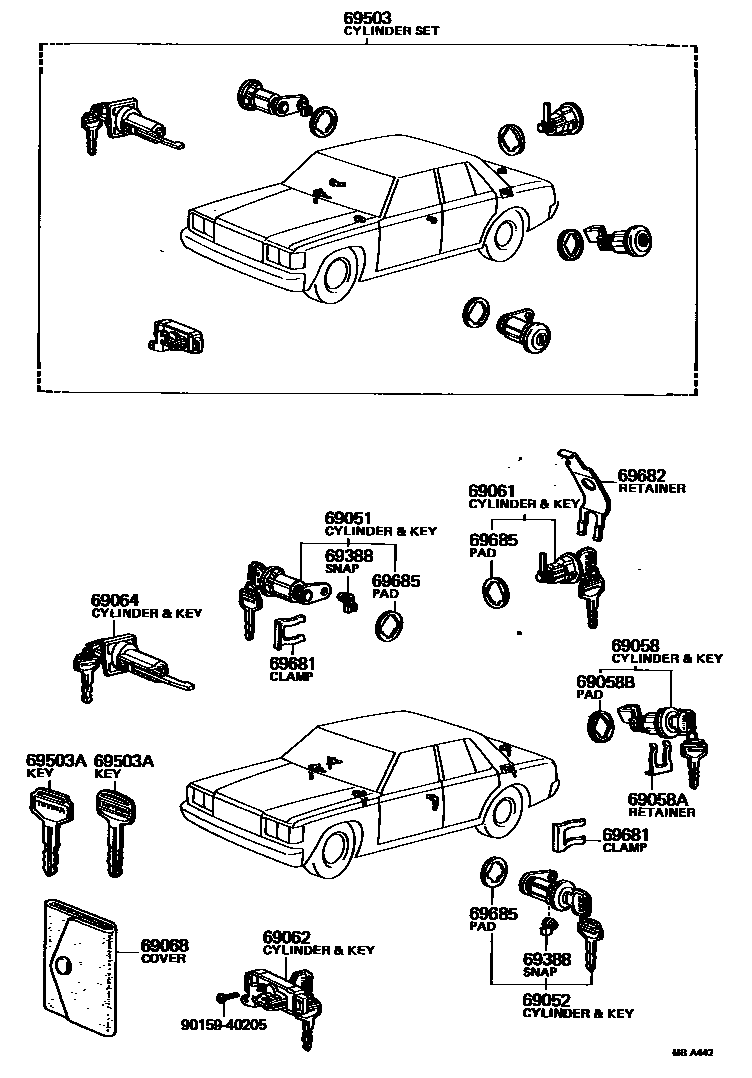 Parts diagram