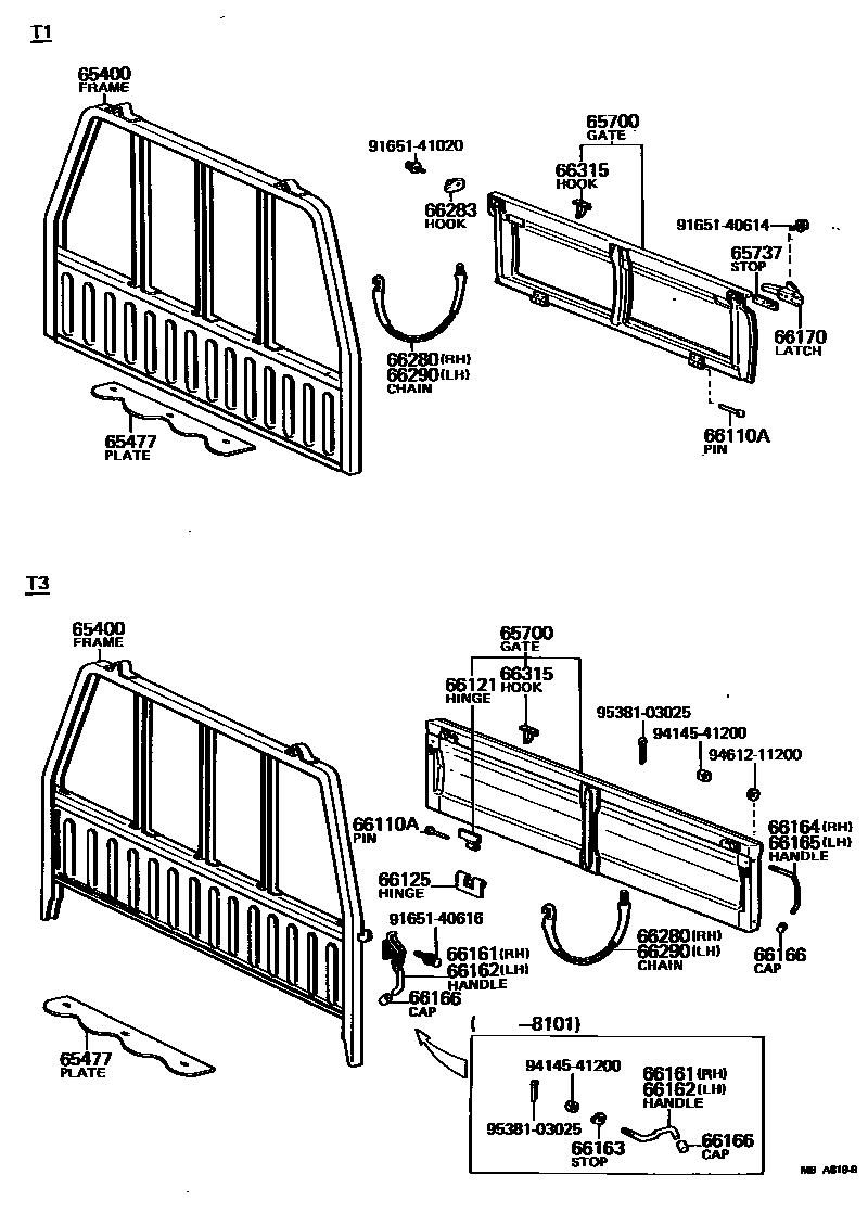 Parts diagram