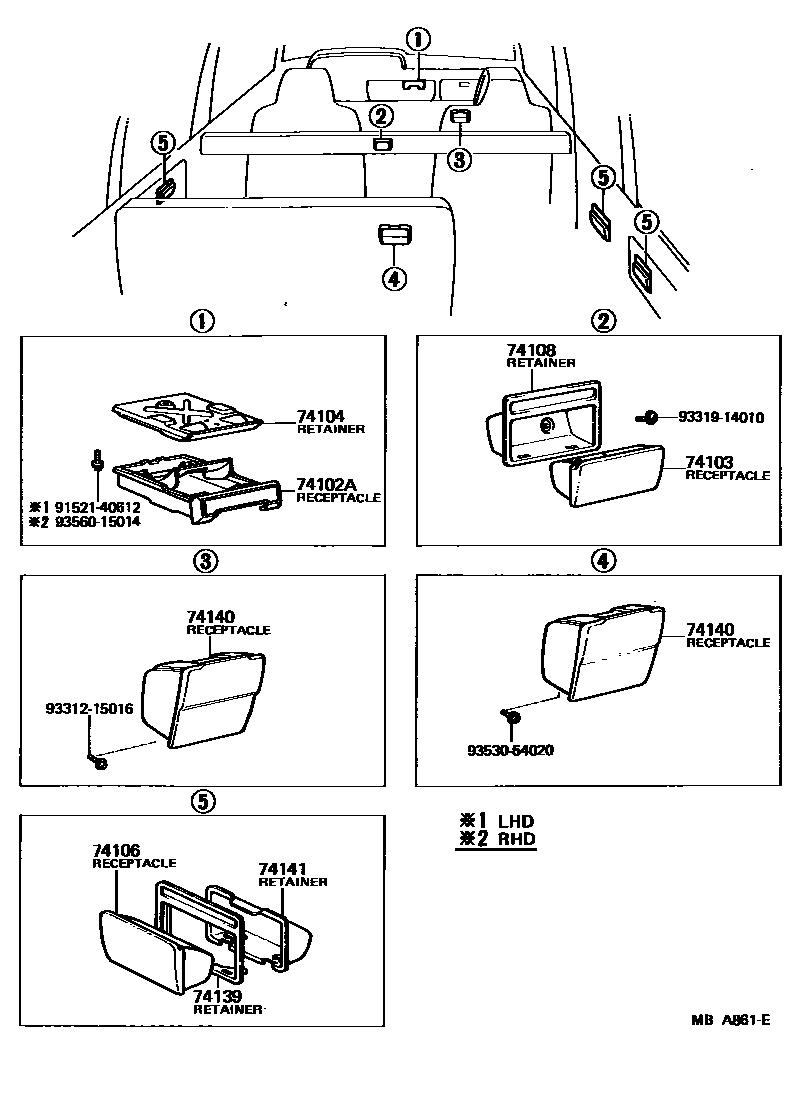 Parts diagram