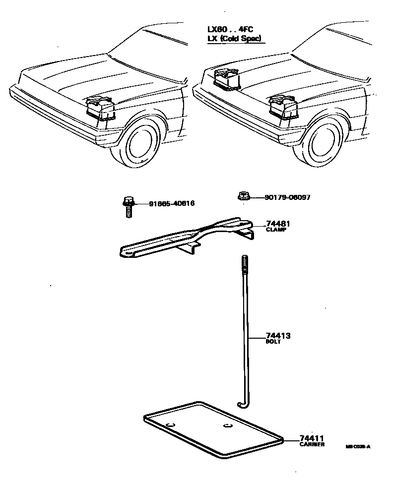 Parts diagram