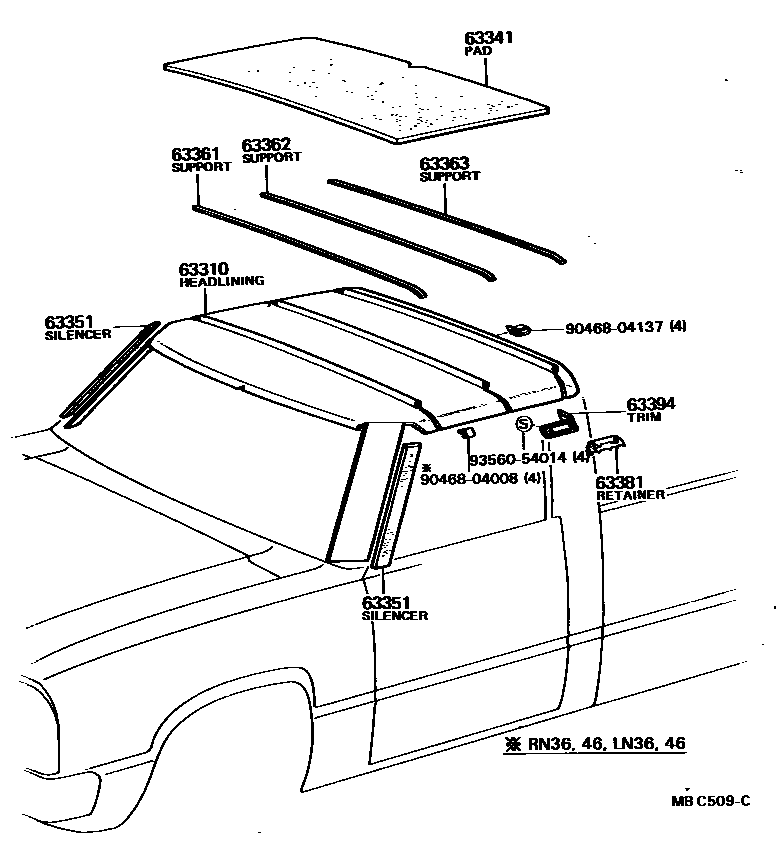 Parts diagram