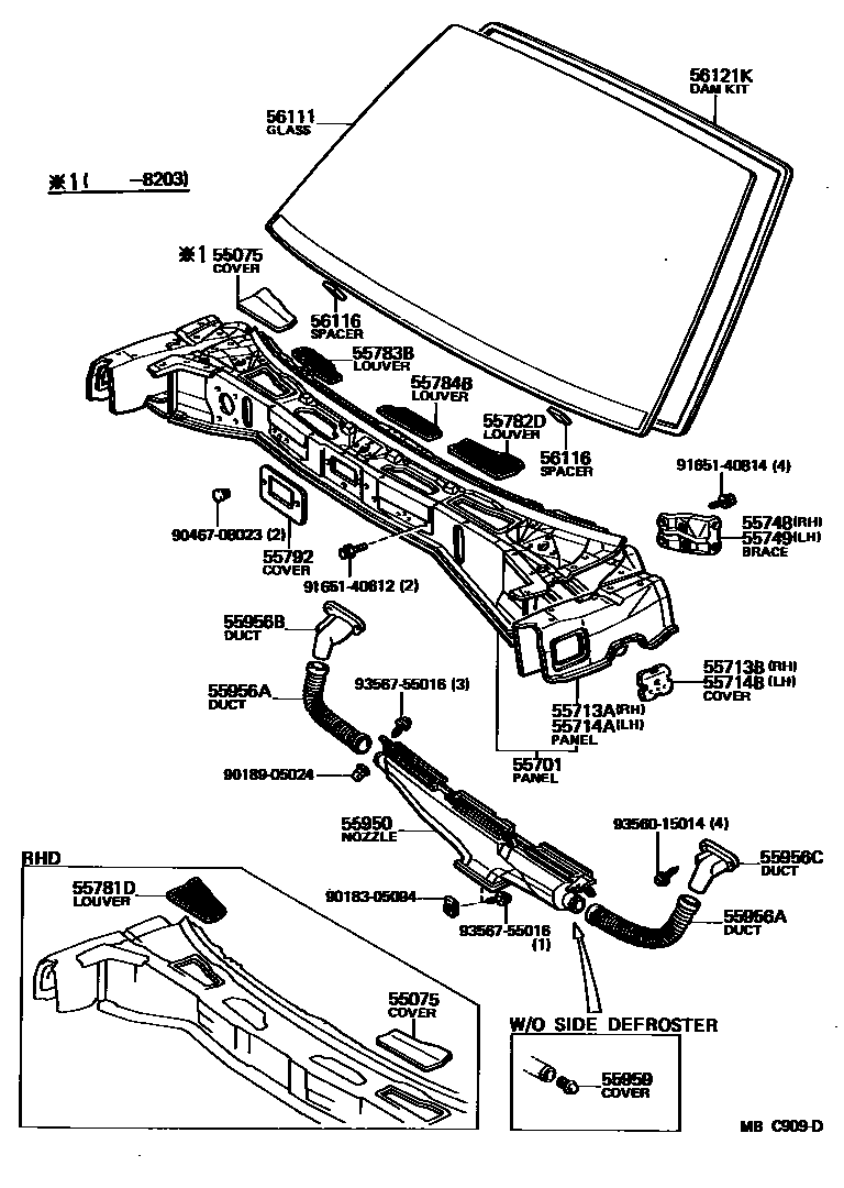 Parts diagram