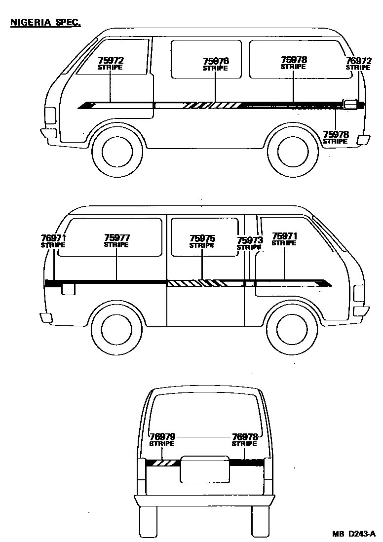 Parts diagram