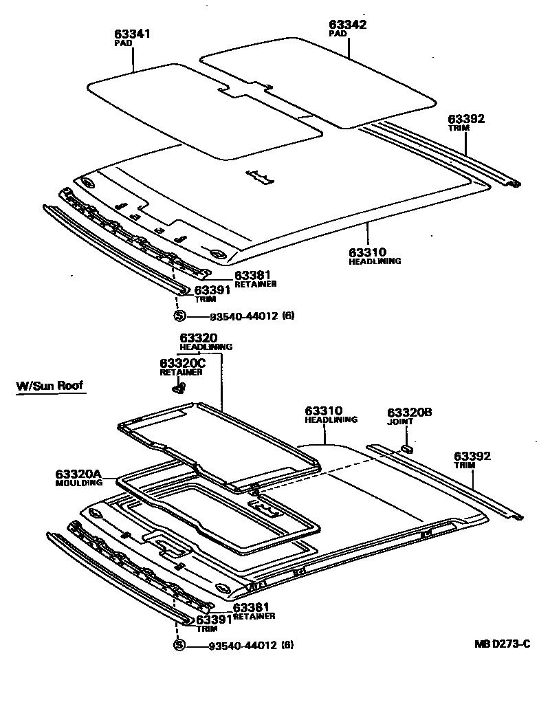 Parts diagram
