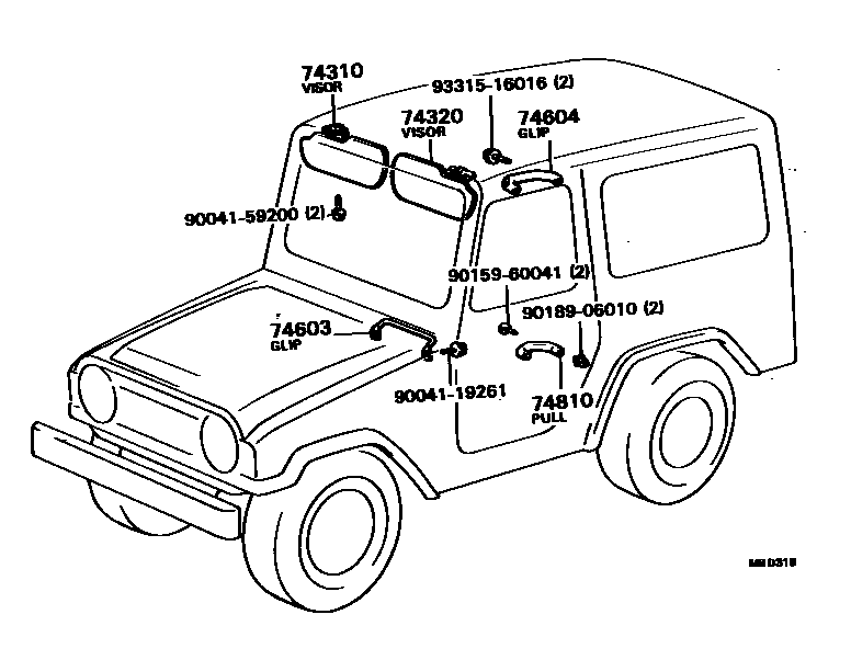 Parts diagram