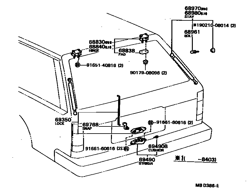 Parts diagram