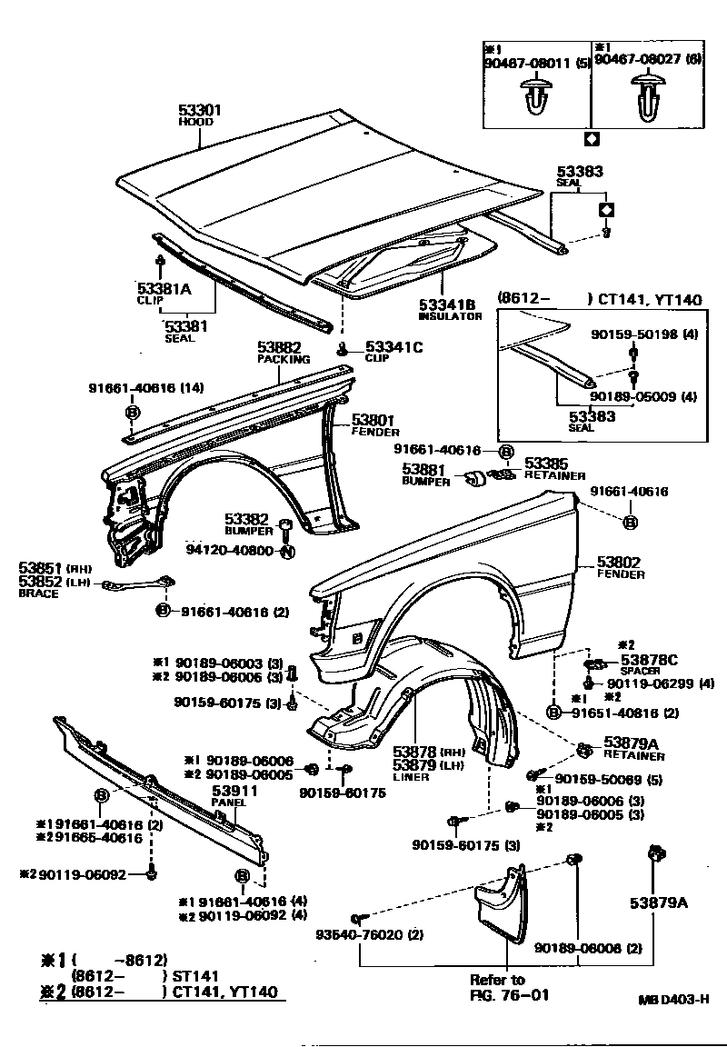 Parts diagram