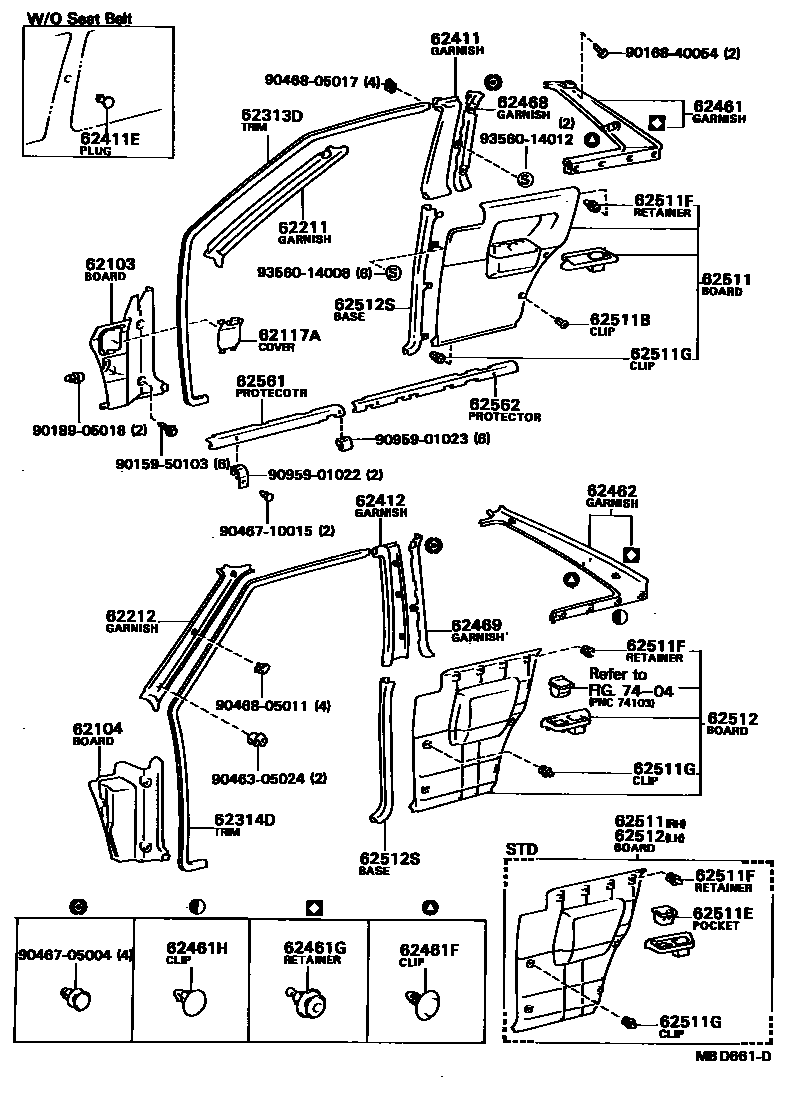 Parts diagram