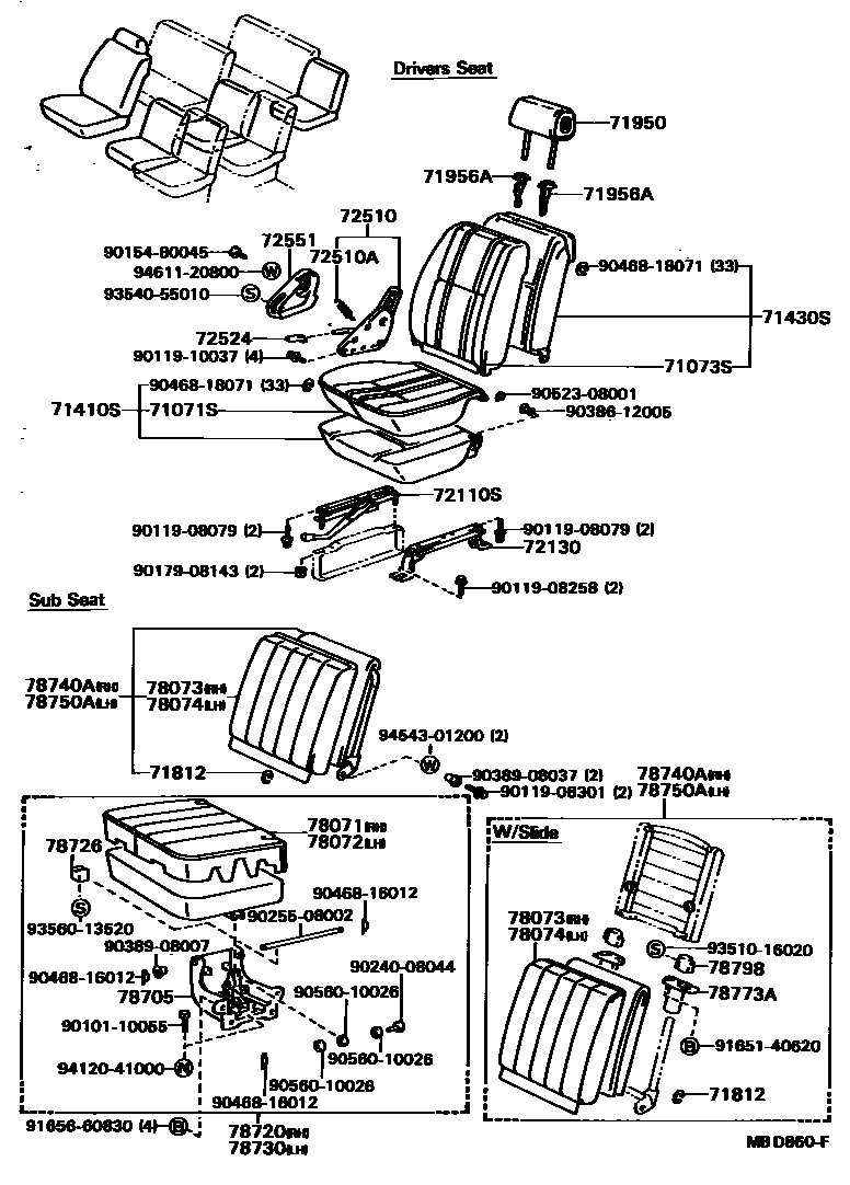 Parts diagram