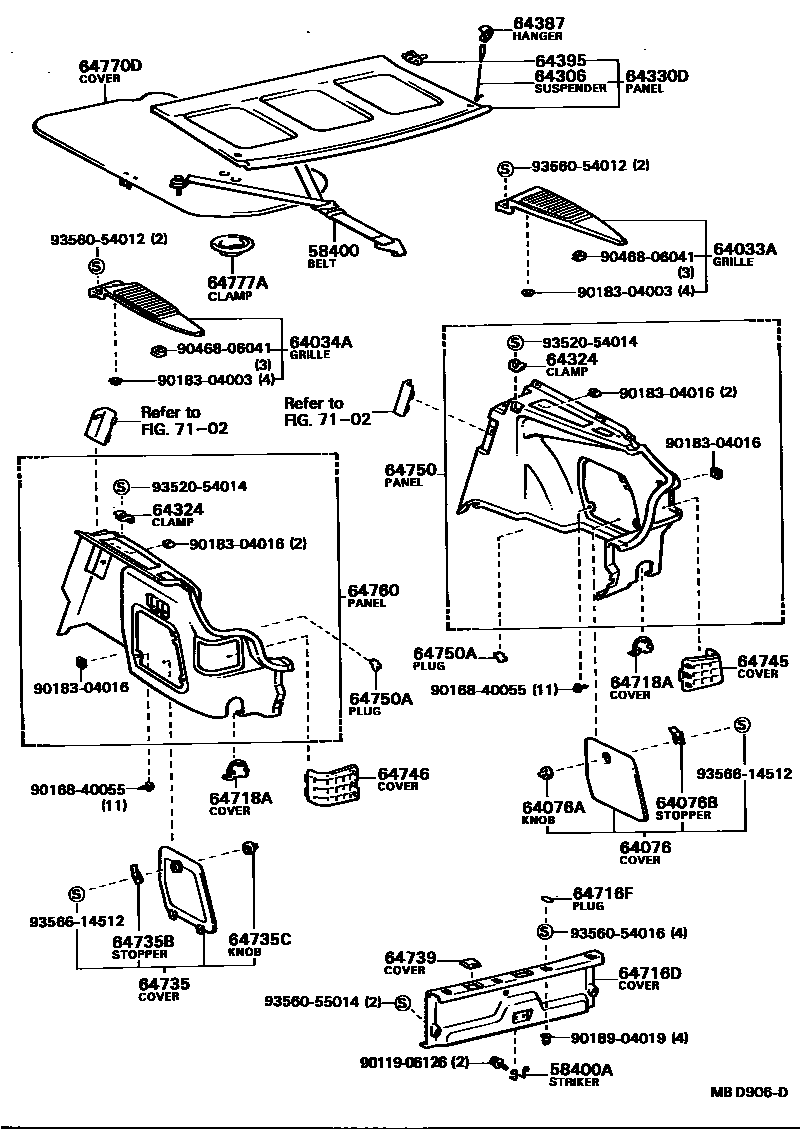 Parts diagram