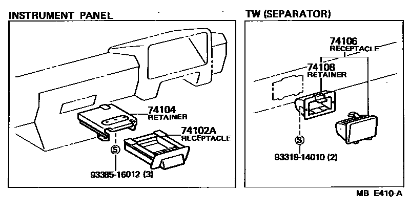 Parts diagram