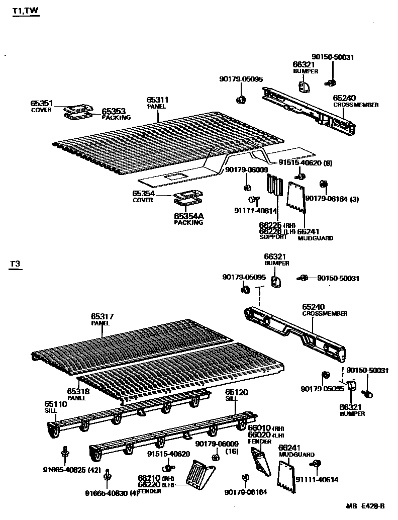 Parts diagram