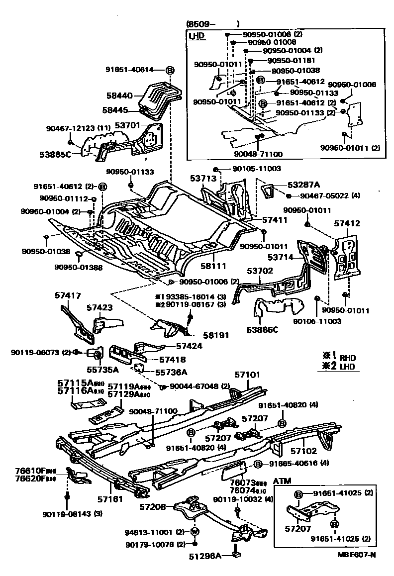 Parts diagram