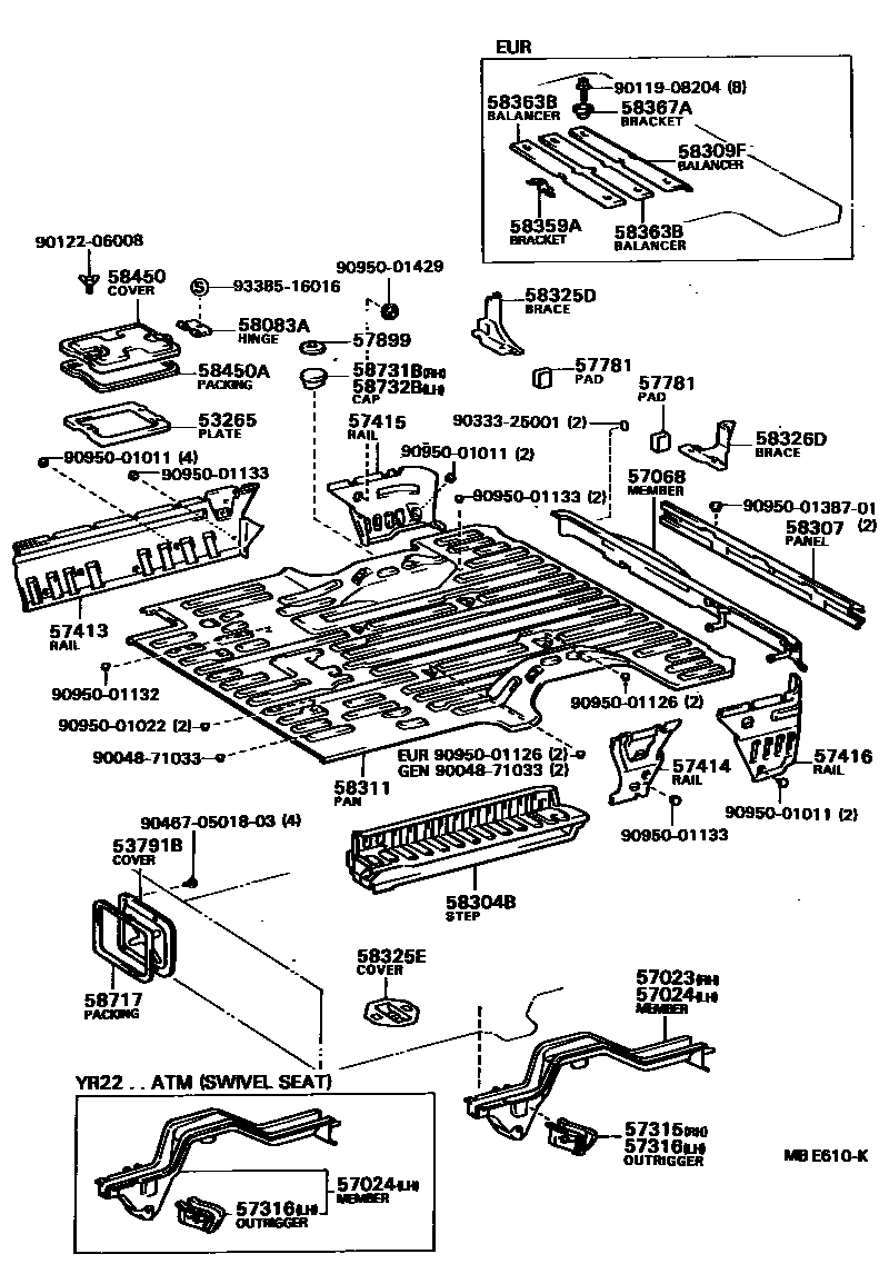 Parts diagram