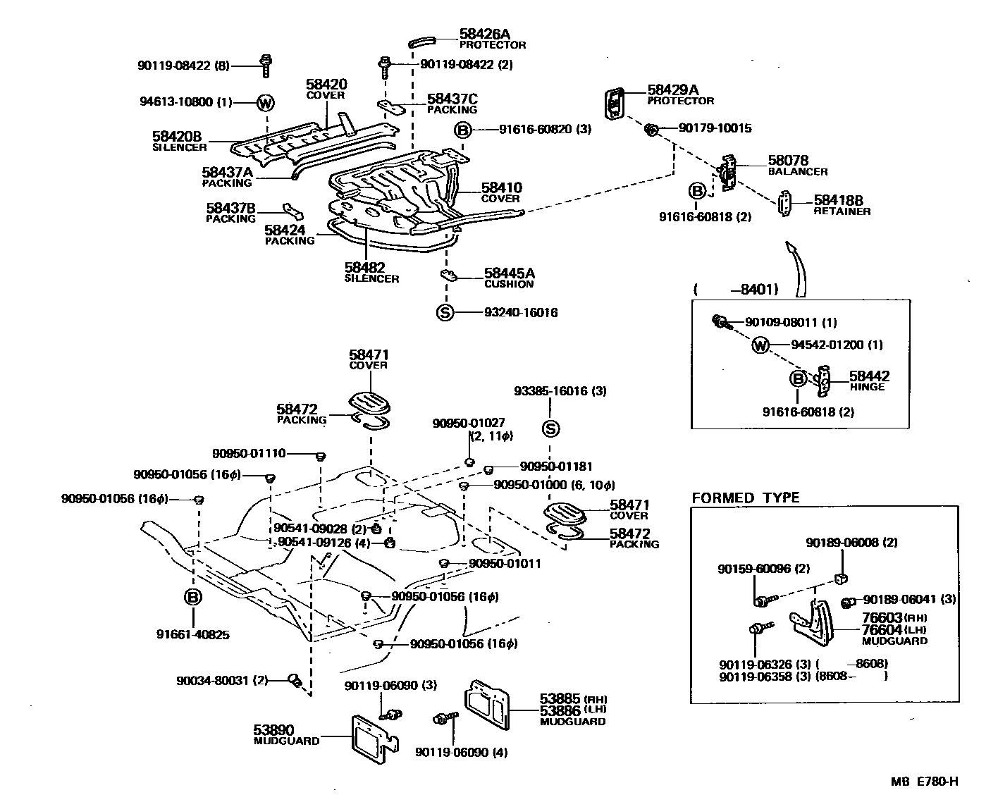 Parts diagram