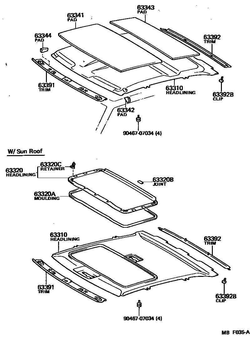 Parts diagram