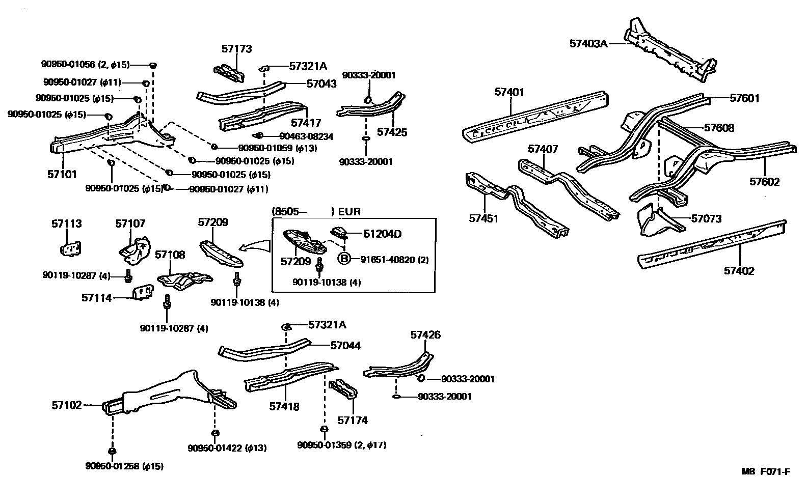 Parts diagram