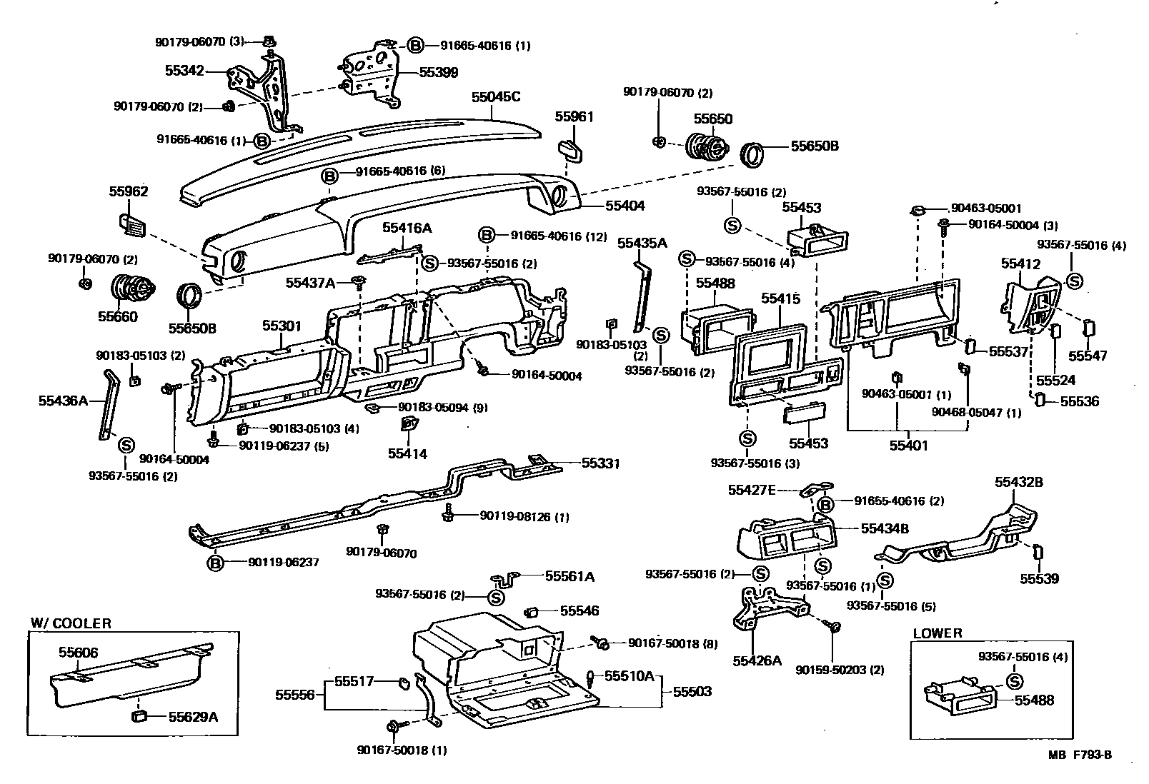 Parts diagram