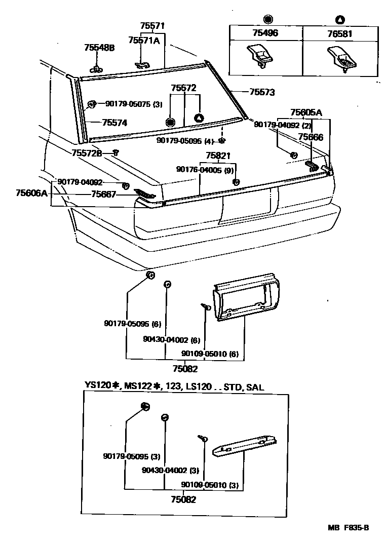 Parts diagram