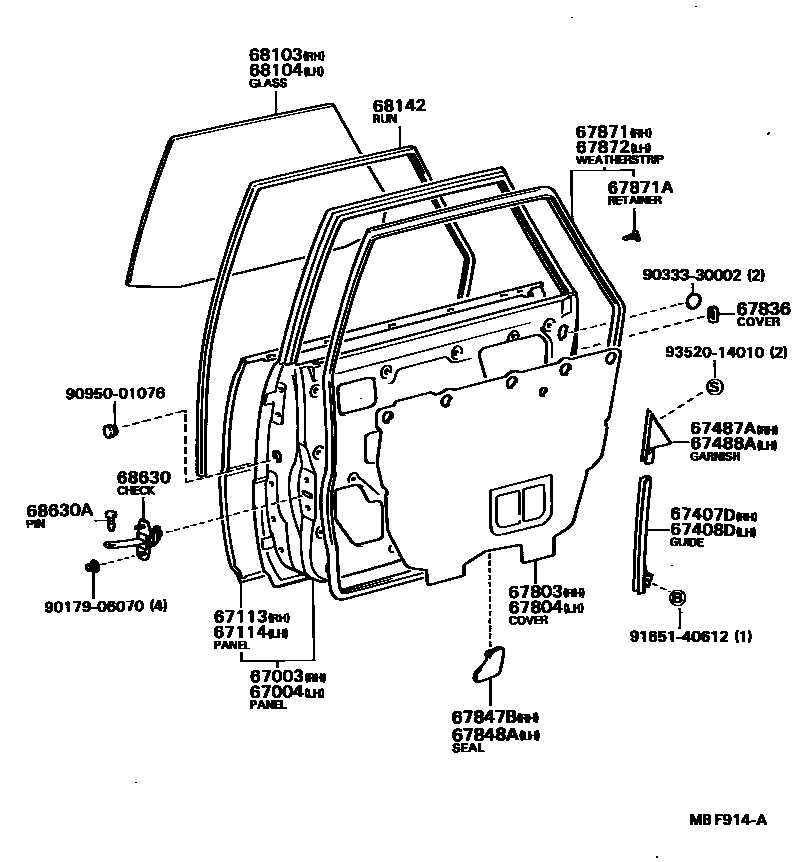 Parts diagram