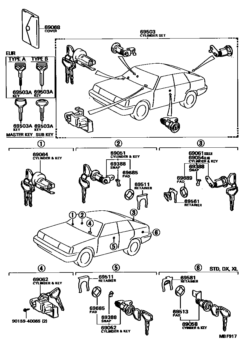 Parts diagram