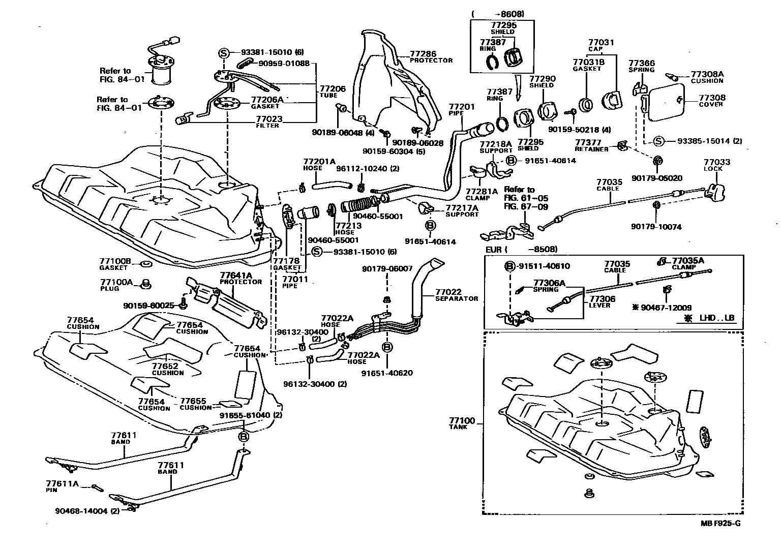 Parts diagram