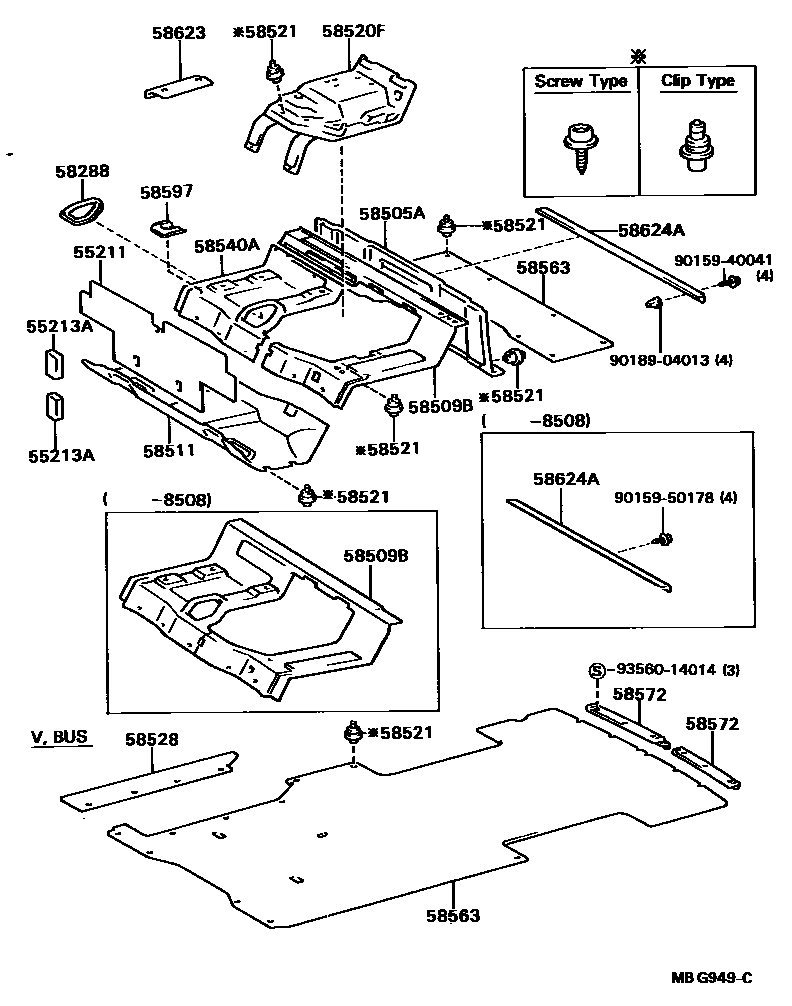 Parts diagram